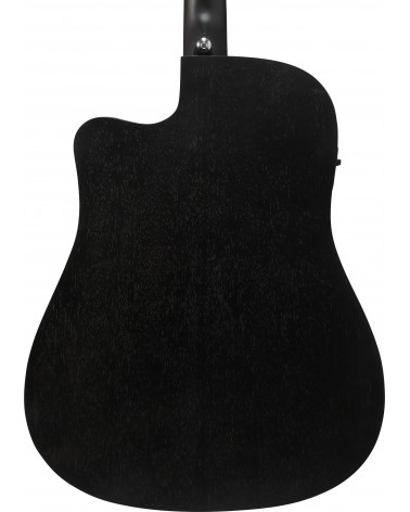 Ibanez V44CEWK Guitarra electroacústica WEATHERED BLACK OPEN PORE