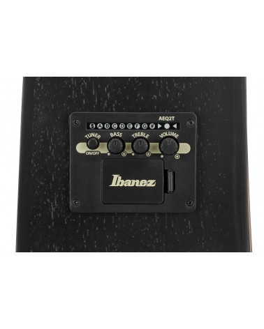 Ibanez V44CEWK Guitarra electroacústica WEATHERED BLACK OPEN PORE