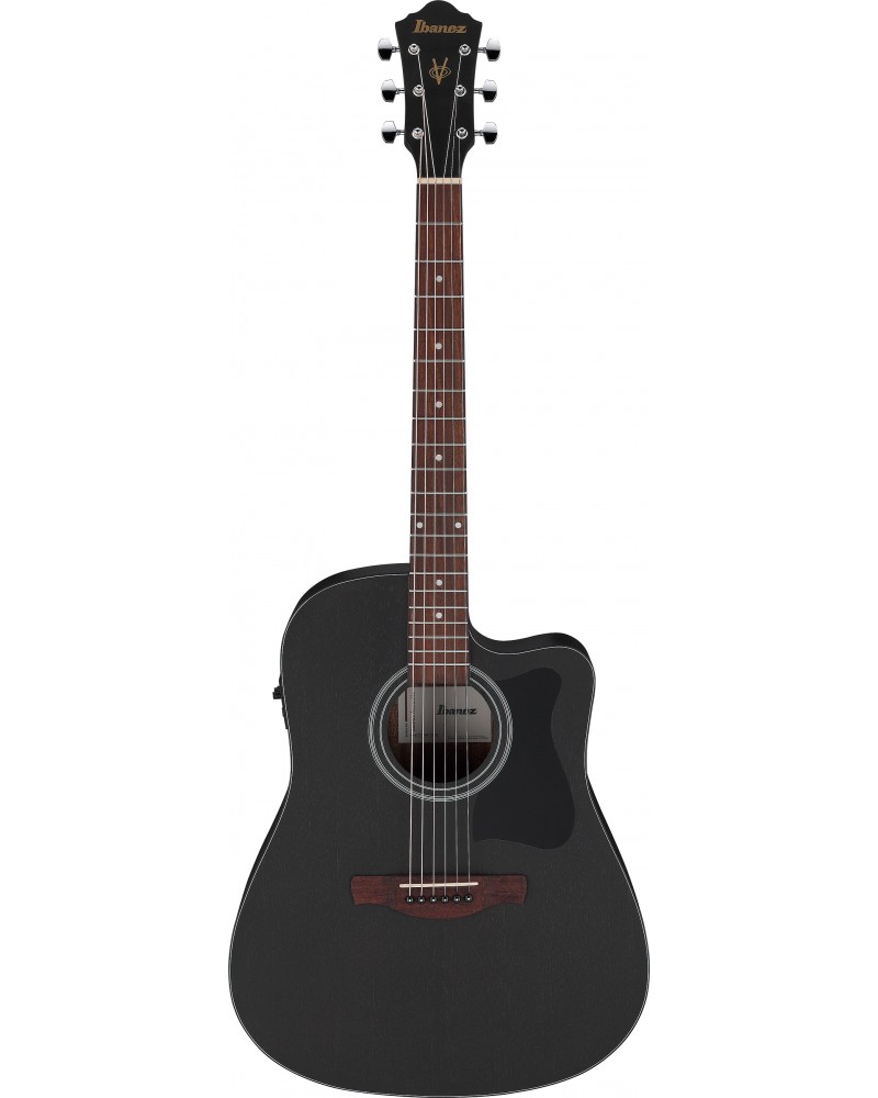 Ibanez V44CEWK Guitarra electroacústica WEATHERED BLACK OPEN PORE