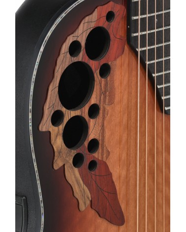 Ovation CE44P-FLE-G Guitarra electro-acústica Celebrity Elite Plus Mid Sunburst Cutaway