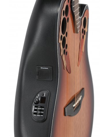 Ovation CE44P-FLE-G Guitarra electro-acústica Celebrity Elite Plus Mid Sunburst Cutaway
