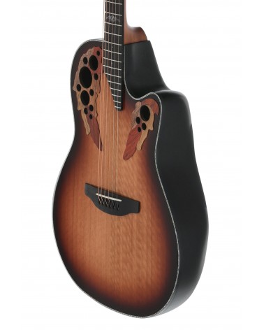 Ovation CE44P-FLE-G Guitarra electro-acústica Celebrity Elite Plus Mid Sunburst Cutaway
