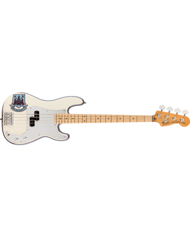 Fender Steve Harris Precision Bass, Maple Fingerboard, Olympic White