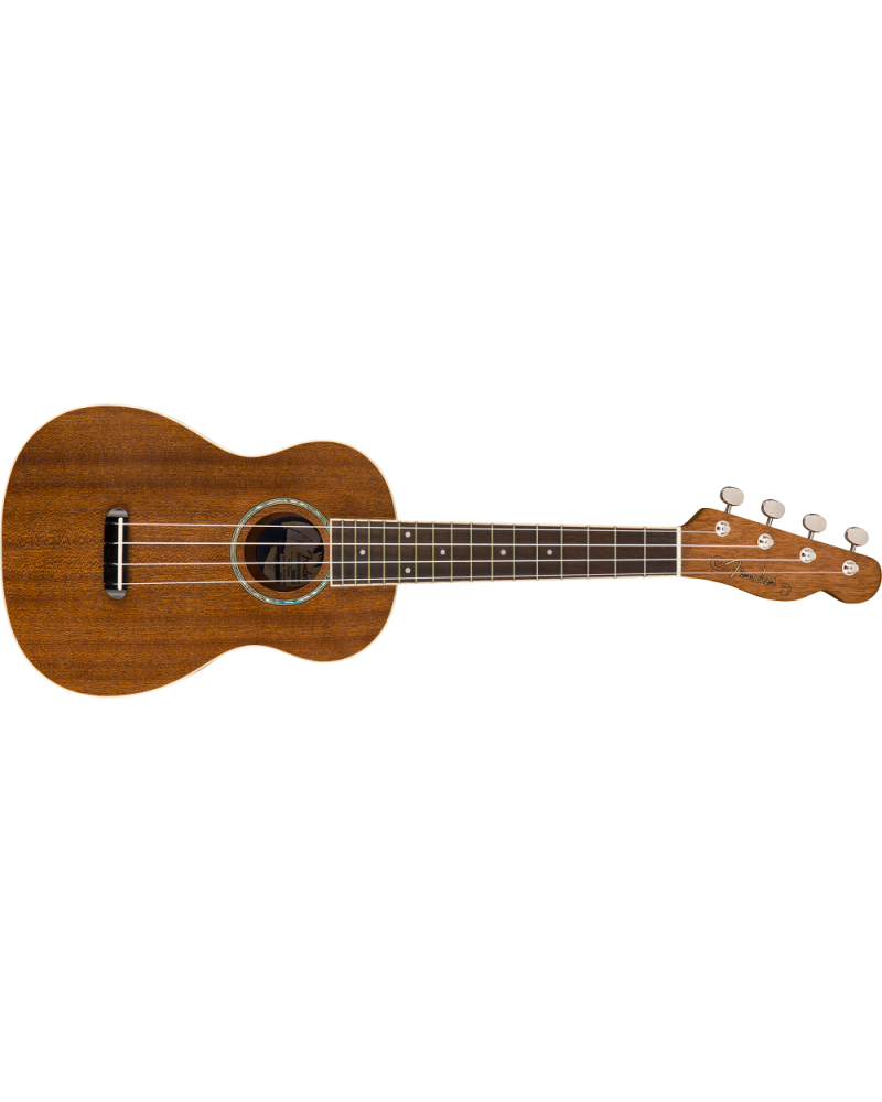 Fender Zuma Concert Ukulele, Walnut Fingerboard, Natural