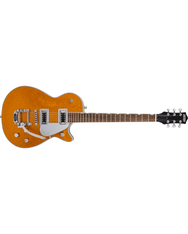 Gretsch G5230T Electromatic Sparkle Jet FT Single-Cut with Bigsby, Laurel Fingerboard, Gold Sparkle