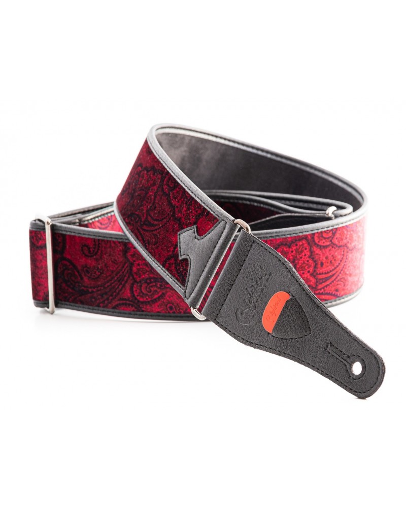 T-Paisley-Velvet-Rd - Bandolera Righton De Guitarra Electrica Serie Talisman