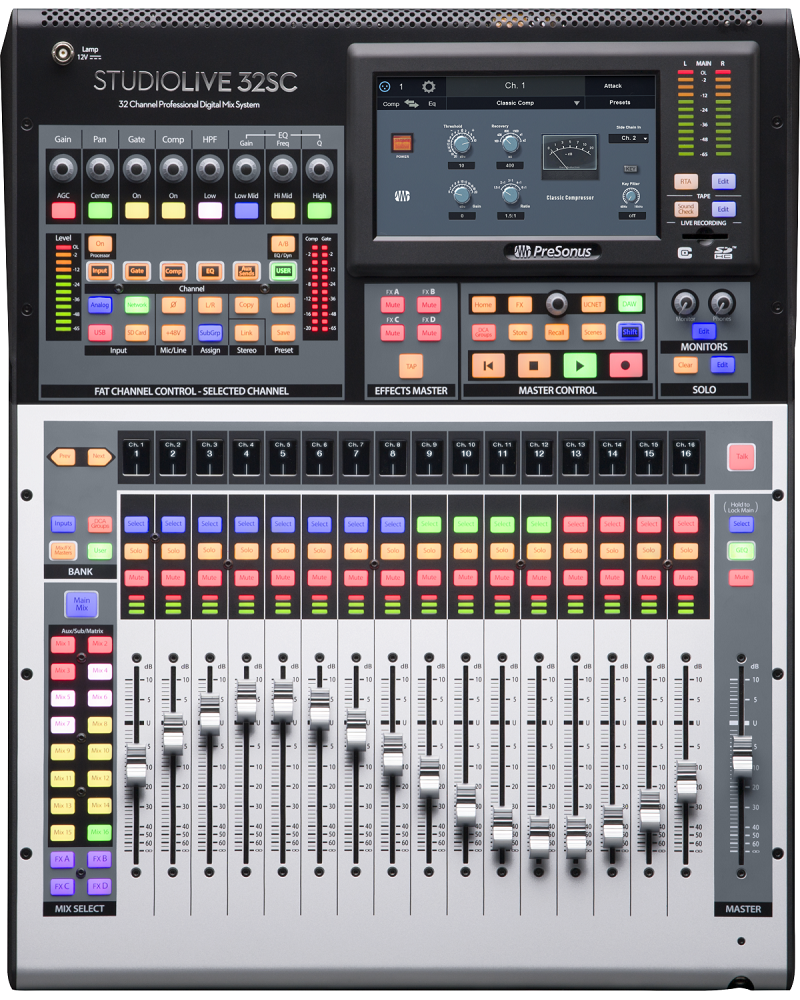 StudioLive Series III 32SC Digital Console Mixer