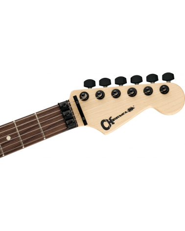 Charvel Pro-Mod San Dimas Style 1 HH FR RW, Rosewood Fingerboard, Satin Ferrari Red