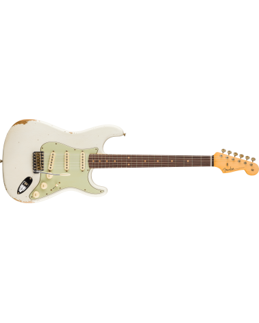 Fender 1962 Stratocaster Relic, Rosewood Fingerboard, Aged Olympic White