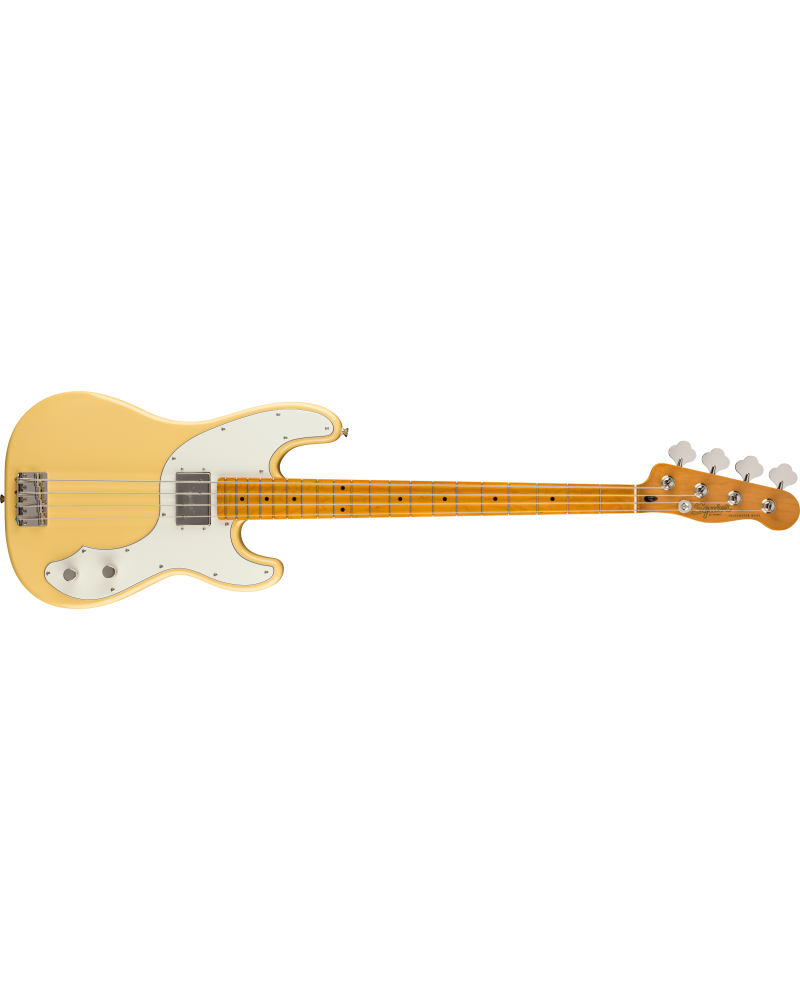 Squier Classic Vibe Telecaster Bass, Maple Fingerboard, Parchment Pickguard, Vintage White