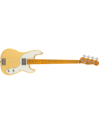 Squier Classic Vibe Telecaster Bass, Maple Fingerboard, Parchment Pickguard, Vintage White