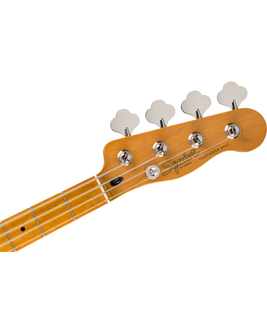 Squier Classic Vibe Telecaster Bass, Maple Fingerboard, Parchment Pickguard, Vintage White