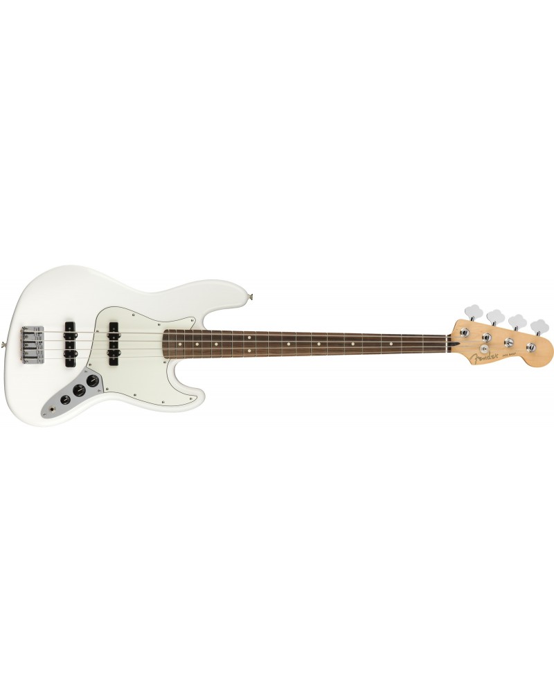 Fender Player Jazz Bass, PF, Polar White