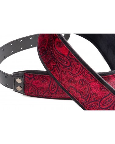 J-Paisley-Velvet-Rd - Bandolera Righton De Guitarra Electrica Serie Jazz