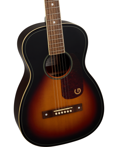 Grestch  Jim Dandy Parlor LTD, Solid Top, Walnut Fingerboard, Heritage Burst
