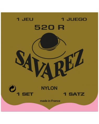 Juego Savarez Clásica Carta Roja 520-R