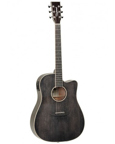 Tanglewood TW5E BS Black Shadow Gloss