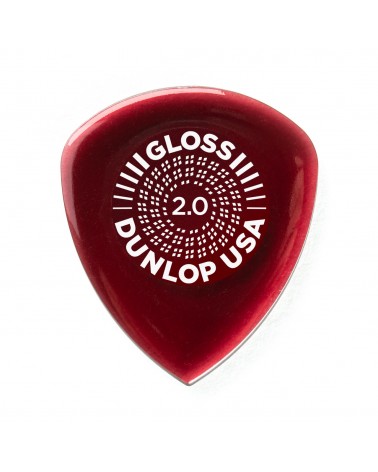 Bolsa 3 Púas Dunlop 550P-200 Flow Gloss 2.00mm