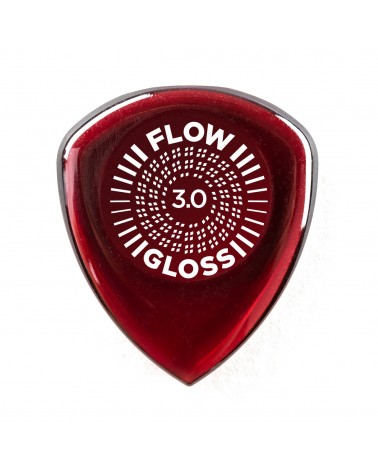 Bolsa 3 Púas Dunlop 550P-300 Flow Gloss 3.00mm