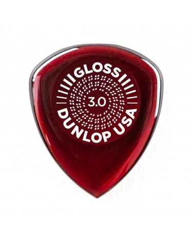 Bolsa 3 Púas Dunlop 550P-300 Flow Gloss 3.00mm