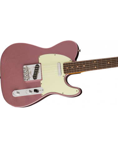 Fender Limited Edition Vintera II Road Worn '60s Telecaster, RW, Burgundy Mist Metallic