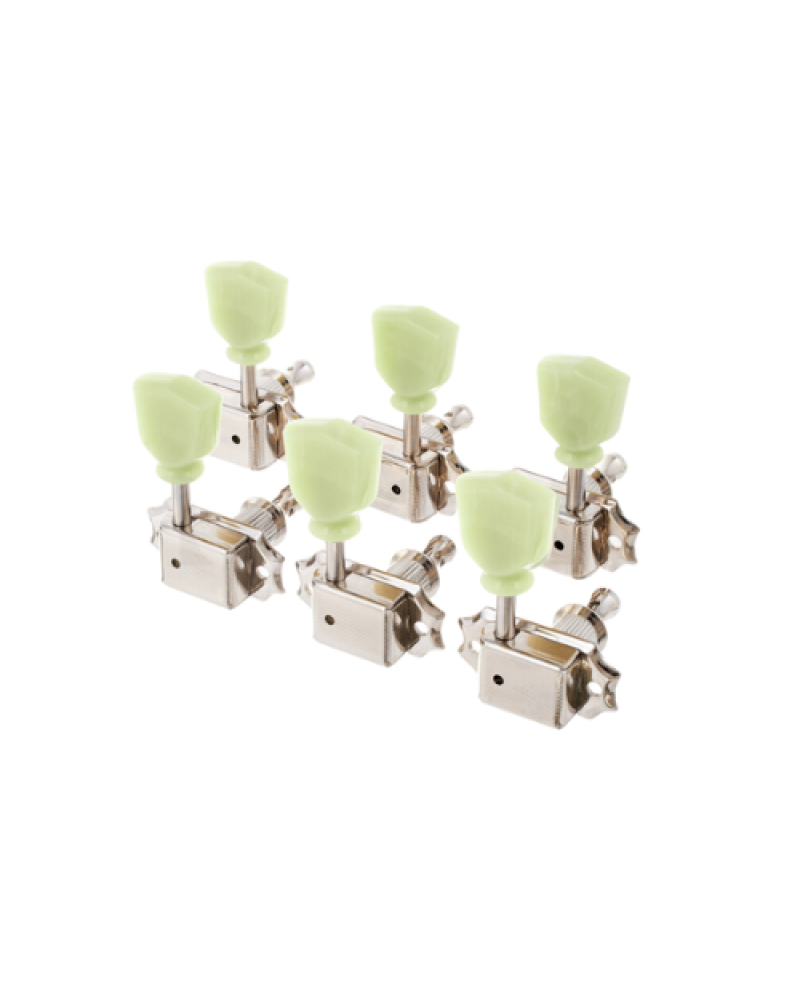 Gotoh Clavijero Eléctrica SD90-SL-N 3+3 Kluson Niquelado