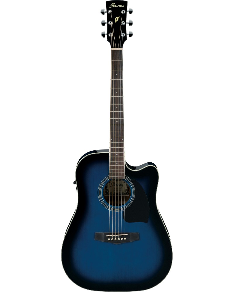 Ibanez PF15ECE-TBS - Transparent Blue Burst