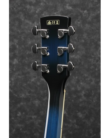 Ibanez PF15ECE-TBS - Transparent Blue Burst