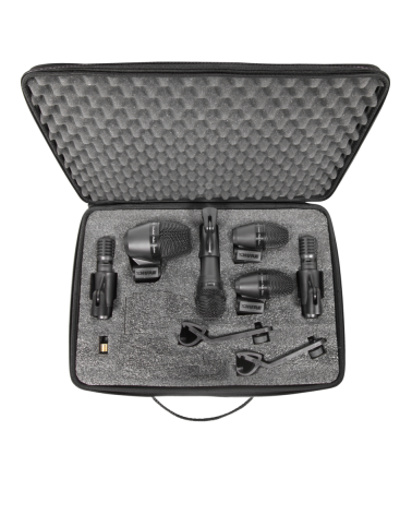 Shure PGADRUMKIT6 Kit PG Alta de 6 micrófonos para batería