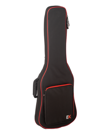 Funda guitarra eléctrica EK roja 10mm FGE10RD
