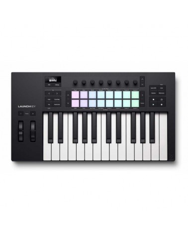 NOVATION Teclado controlador midi-usb LAUNCHKEY 25 MK4