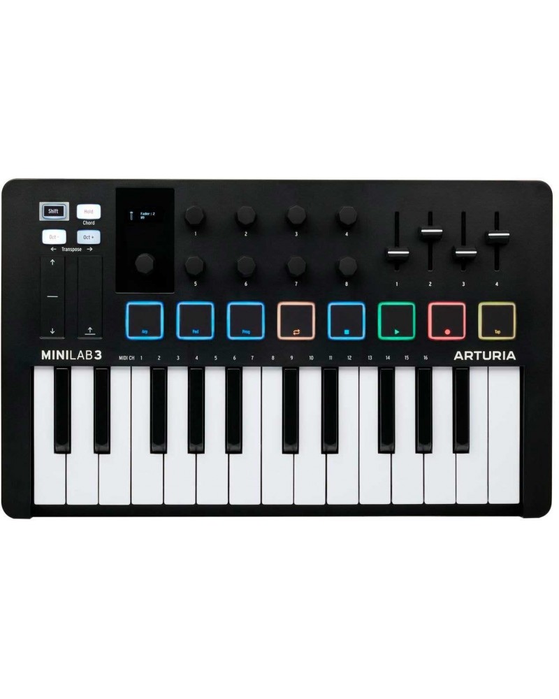 Arturia Minilab 3 Black Controlador MIDI USB Compacto