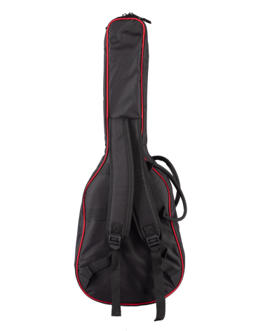 FUNDA PARA GUITARRA CLÁSICA CADETE 3/4 DE 10MM EK ROJA