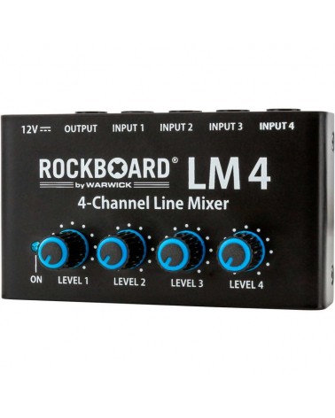 Rockboard LM 4 Mezclador de línea de 4 canales