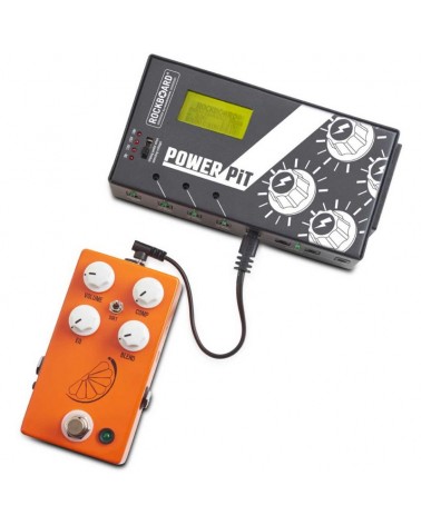 Cable de alimentación plano RockBoard, acodado/recto 15 cm / 5 29/32''