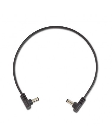 Cable de alimentación plano RockBoard, acodado/acodado 30 cm / 11 13/16''