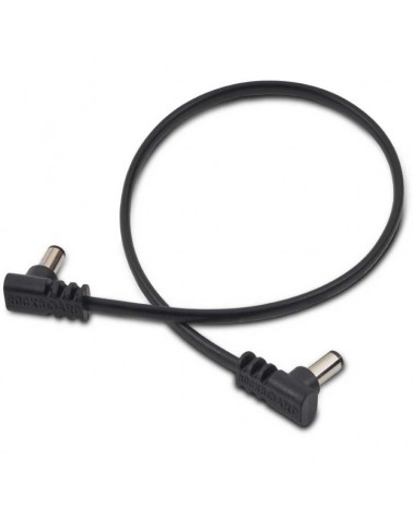 Cable de alimentación plano RockBoard, acodado/acodado 30 cm / 11 13/16''