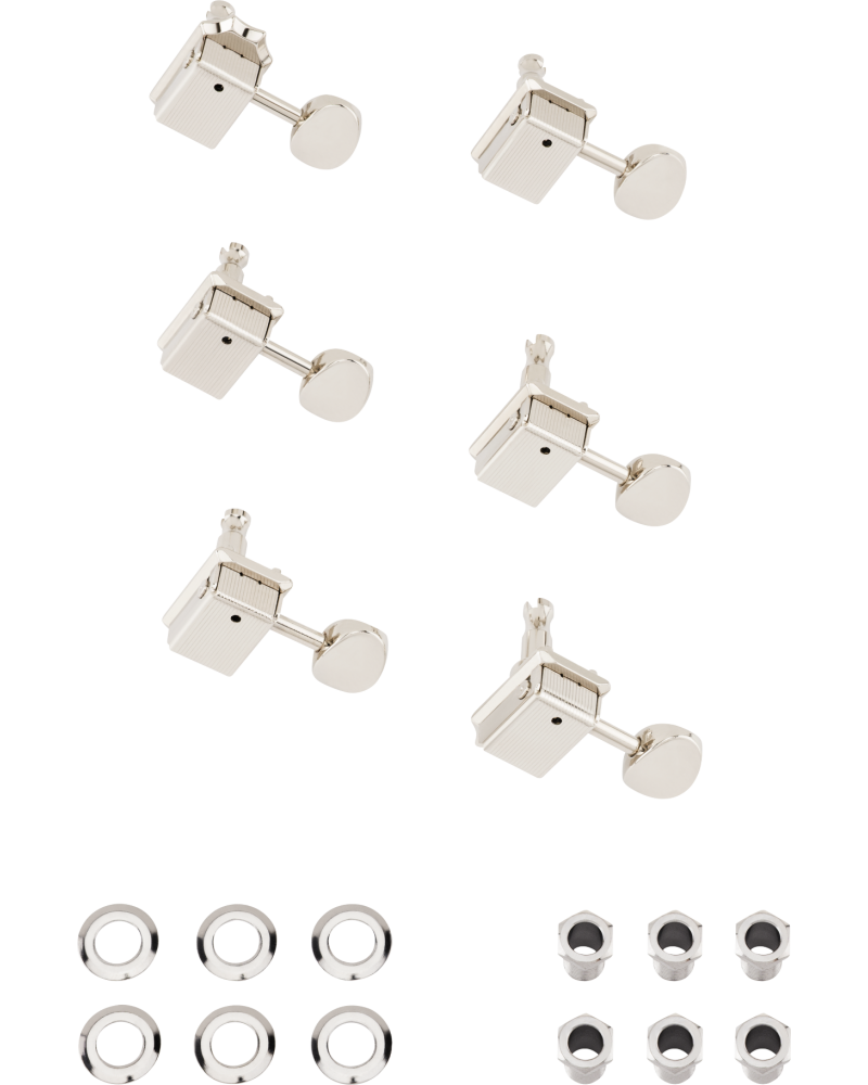 Fender ClassicGear Staggered Tuning Machines, Chrome