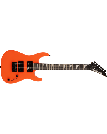 Jackson JS Series Dinky Minion JS1X, Amaranth Fingerboard, Safety Orange
