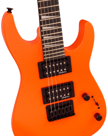 Jackson JS Series Dinky Minion JS1X, Amaranth Fingerboard, Safety Orange