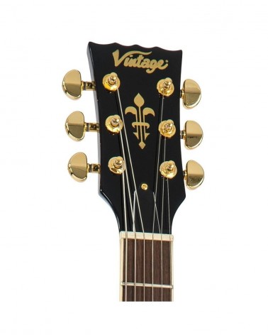 VINTAGE V100 3 PICK UP - GOLD HW - BOULEVARD BLACK