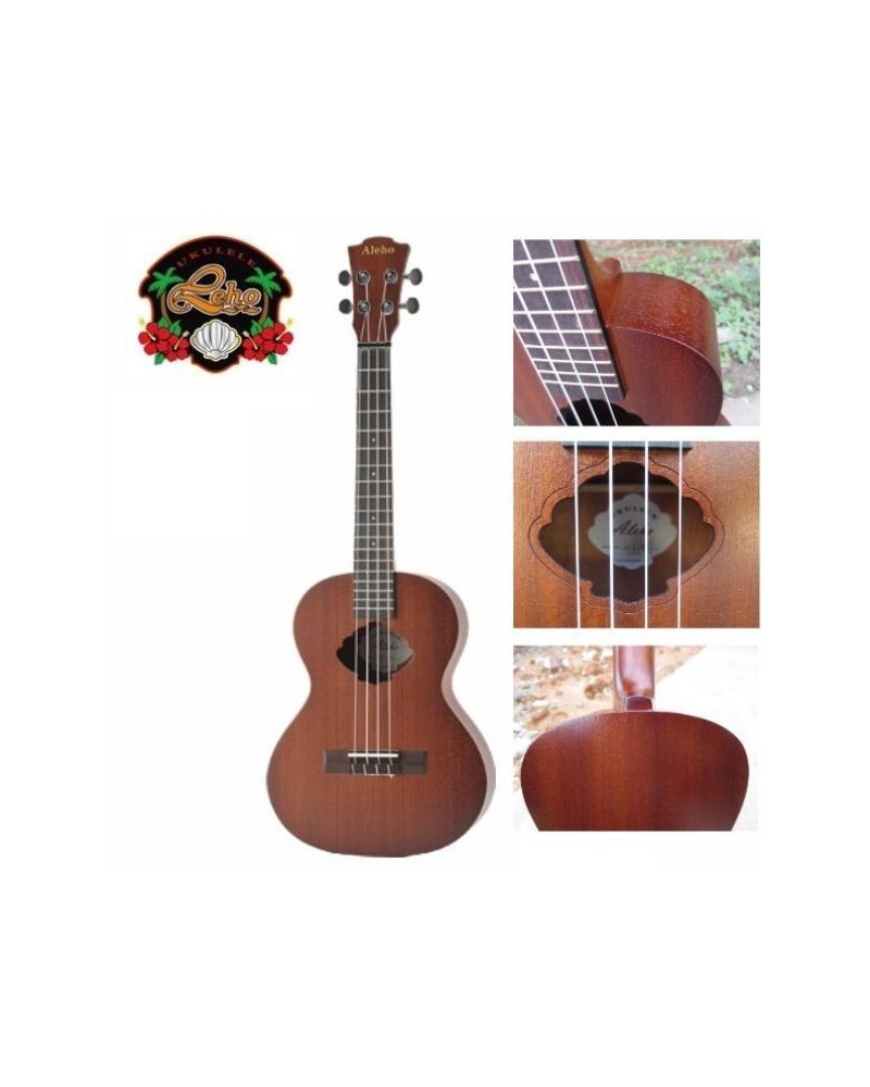 Leho Aleho Tenor ALUT-M Caoba Laminada con funda