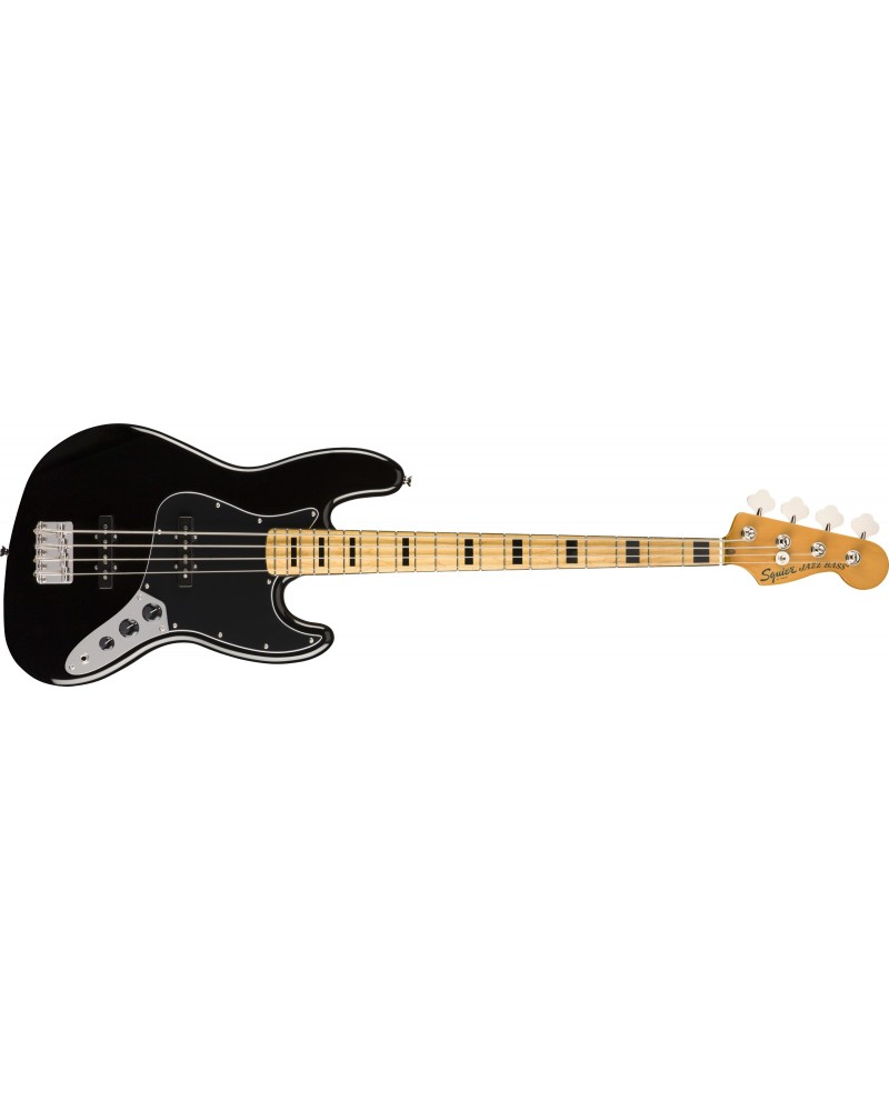 Squier Classic Vibe '70s Jazz Bass, Maple Fingerboard, Black