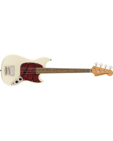 Squier Classic Vibe '60s Mustang Bass, Laurel Fingerboard, Olympic White