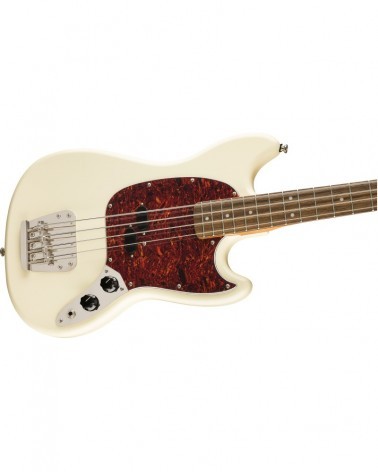 Squier Classic Vibe '60s Mustang Bass, Laurel Fingerboard, Olympic White
