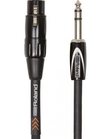 ROLAND RCC-5-TRXF CABLE SERIE BLACK XLR HEMBRA A JACK ESTÉREO 1.5 M