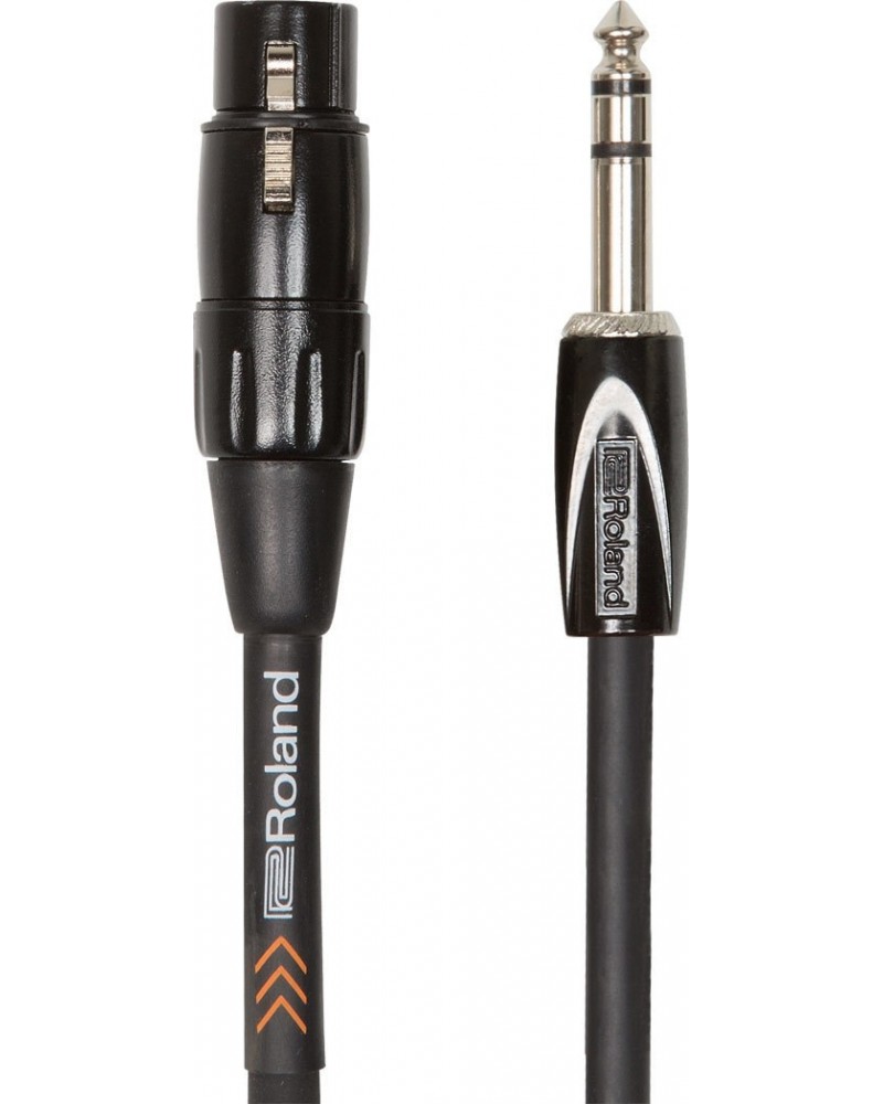 ROLAND RCC-5-TRXF CABLE SERIE BLACK XLR HEMBRA A JACK ESTÉREO 1.5 M
