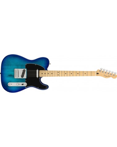 Fender Limited Edition Player Telecaster Plus Top, Maple Fingerboard, Blue Burst