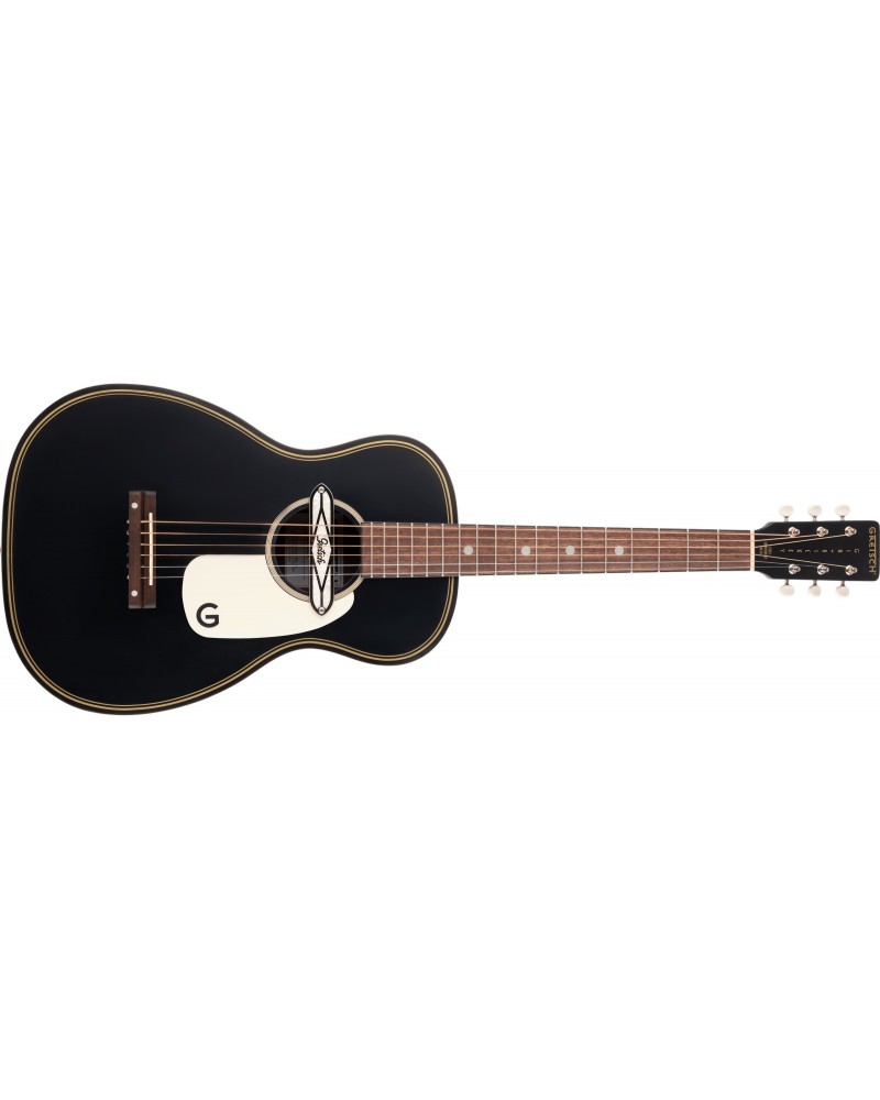 Smokestack Black Gretsch G9520E Gin Rickey Acoustic/Electric Guitar with Soundhole Pickup 
