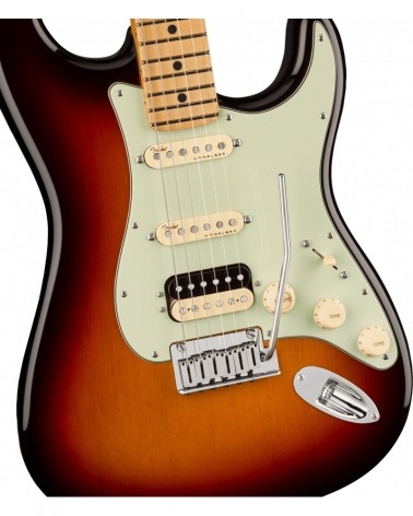 Fender American Ultra Stratocaster HSS, Maple Fingerboard, Ultraburst